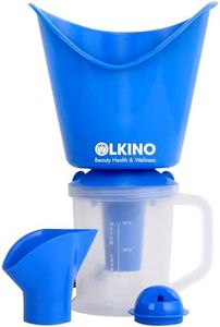 Olkino 3 in 1 vaporizer, steamer for face steam, steamer for cold and cough (Blue)