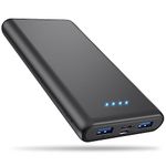 Portable Charger Power Bank 25800mAh, QC3.0 USB C Fast Phone Charging with Newest Intelligent Controlling IC, 3 USB Port External Cell Phone Battery Pack Compatible with iPhone,Android etc