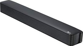 LG SK1-2.0 Channel Compact Soundbar, Bluetooth Compatibility, Wireless Subwoofer, Dolby Digital (SK1.ACANLLK).