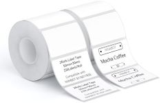 NIIMBOT 2 Rolls Labels for B1/B21/B3S Label Maker, 50 x 30 mm (1.97'' x 1.18'') 230 Labels/Roll, Thermal Label Tape for Home Office Small Business Labeling Tape Replacement(White)