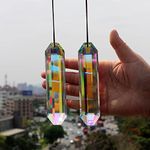 2PCS 5" Large Suncatchers Crystal P