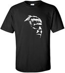 Liam Gallagher Oasis 90s Britpop INSIRED Indie Rock Music T Shirt (Medium) Black