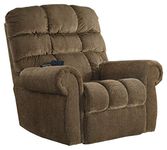 Signature Design by Ashley 9760212 Ernestine Power Lift Recliner, Truffle