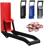 ATINY 16oz Manual Can Crusher Wall Mounted,Aluminum Can Crushers Smashers for Recycling 8oz-16oz Beer Soda Cans,Heavy Duty Can Crusher Manual (Red)