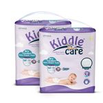 Kiddle Care Dry Comfort Baby Diaper Pants | Medium (M) | Pack of 2 | 144 Pieces | 7-12 Kg | Up to 12 Hours Protection, Prevents Leakage, Wetness Indicator