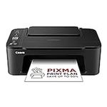 Canon PIXMA TS3550i 3-In-1 Wireless Home Office Printer, Copier, & Scanner - PIXMA Print Plan Compatible - Borderless Photo Printing - Wireless & Smartphone Print/Scan via Cloud Storage (Black)