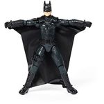 DC Comics, Batman The Batman Movie Character 30cm with Wingsuit, The Batman Collectible, Toys for Boys and Girls Ages 3+