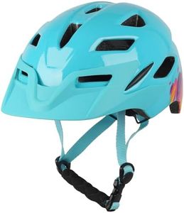 Kids Youth Bike Helmet, Adjustable Boys Girls Helmets from Children to Teen, Safety Certified and Multi-Sport Bicycle Scooter Helmet, 50-57 cm