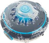 US Patented Robotic Pool Vacuum for Above Ground Pools | Cordless, Self-Parking | Extended 75-Min Battery, Dual-Layer Filtration for Superior Leaves Debris Removal by Model Pool Stomach 65