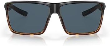 Costa Del Mar Costa Del Mar RIN181OGP Rincon Gray 580P Matte Black/Shiny Tortoise Frame Rincon, Matte Black/Shiny Tortoise Frame, Gray 580P