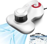 Bed Vacuum Cleaner with 2PCS HEPA Filter 12KPa Suction Handheld UV Mattress Vacuum Cleaner，Bed Cleaner Machine Deep Cleaner for Bed Sheet Pillow Couch pet Hair and Carpets