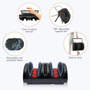 Snailax Foot and Calf Massager with Heat – Deep Kneading Massage