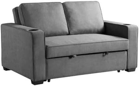 Miles 2 Seater Sofa Bed - Dark Grey