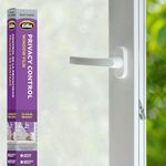 Gila Window Films Privacy Control Rice Paper Residential Window Film DIY Static Cling Easy Install 3ft x 6.5ft (36in x 78in) (19.5 sq ft) White 50146291