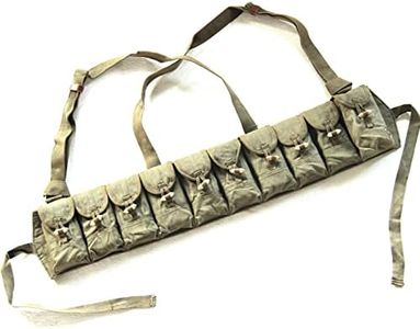 Original Military Surplus Chinese Type 56 7.62X39 Semi-Automatic Rifle Chest Rig SKS Bandolier Pouches Magezine Holder Canvas