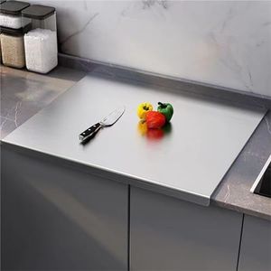 Stainless Steel L Shape Pastry Board - Kneading Board Cutting Mats (40 * 60cm/15.7 * 23.6in)