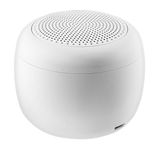 Juice Jumbo Marshmallow Portable Bluetooth Speaker, Wireless Rechargeable Device, Super Bass, Stereo, for Iphone, Ipod, Ipad, Samsung, Huawei, Smartphone, Mp3 Player, Tablet, Laptop, PC, Travel, White