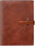 Travel Journal Refillable,Vintage PU Leather Travel Journal for Women,Men,Teens. Travel Diary and Adventure Book to Record Trips and Memories,Fun Bucket List Journal for World Trip,Travel Gifts