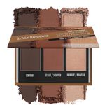 Black Radiance True Complexion Contour Palette, Dark To Deep, 0.38 Ounce