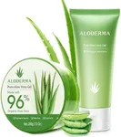 All Purpose Aloe Vera Gels Set - 3 Pcs - Hydrating 200g Aloe Vera Gel and 114g Aloe Vera Gel x 2 Pcs