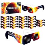 Solar Eclipse Glasses AAS Approved 2025 - [25 Pack] Trusted for Direct Solar Eclipse Viewing - ISO 12312-2 & CE Certified