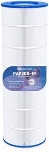 Future Way CC200 Pool Filter Cartridge Replacement for Pentair Clean & Clear 200, Replace Pentair R173217, Pleatco PAP200, Unicel C-9419, 200 sq.ft