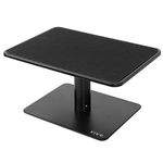 VIVO Universal Height Adjustable Ergonomic Computer Monitor and Laptop Riser Tabletop Desk Stand, Black, STAND-V000SB