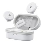 Boya Omic-U Wireless Microphone for USB-C Android Smartphone, iPhone 15 Series, Magnetic Clip, 50m Operating Range Portable Soft Charging Case with 15H Battery Life & Smart Noise Cancellation (White)