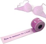 VAXATO Professional Bust Tape Measure, Bust Measuring Tape for Women Girl Lady Female, Bust Measurement Tape, Chest Measurement Tape,Bust Ruler,Bra Tape Measure (60 INCH)