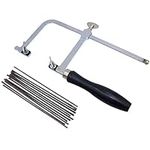 Yasumai Jeweler's Saw Frame Adjustable with 144 Blades Professional Jewelry Making Kit