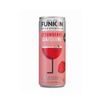 Funkin Strawberry Daiquiri Pre-Mixed Cocktail Cans 200 ml (Case of 12) | Premium Ready to Drink Cocktails - Bar Quality Drinks Made with Real Fruit and Nitro Infused