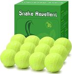 Motrapso 12 Pack Natural Snake Repellent Powerful Snake Away Repellent Balls for Yard Lawn Garden, Outdoors