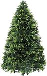 9 Feet Christmas Artificial Tree, PVC Artificial Christmas Tree with Solid Metal Legs, Perfect Christmas Decoration (Approximately 2.7 Meters)