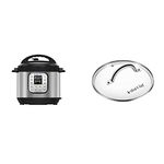 Instant Pot Duo 7-in-1 Smart Cooker, 3L - Pressure Cooker, Slow Cooker, Rice Cooker, Sauté Pan, Yoghurt Maker, Steamer and Food Warmer & Tempered Glass Lid (19 cm) for 3 L Pot