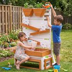 Avenlur Wooden Water Table for Kids 3 and Up - Large Water Play Table for Indoor/Outdoor Fun