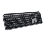 Logitech MX Keys Advanced Wireless Illuminated Keyboard for Mac,Backlit LED Keys, Bluetooth,USB-C, MacBook Pro,Macbook Air,iMac, iPad Compatible, Metal Build