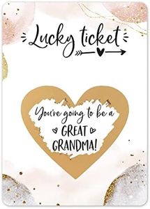 Joli Coon Pregnancy announcement scratch off cards - You are going to be a great grandma - Great grandma pregnancy scratch off announcement