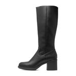 Rocket Dog Women's Stanley Knee High Boot, Black, 4 UK