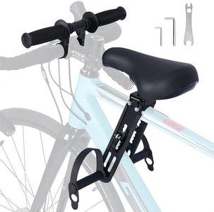 Sièges de Vélo pour Enfant, Siège de Vélo à Montage Avant, Portable et Amovible Siège de vélo avec Guidon Porte pour Enfants de 2 à 5 Ans sûr et Confortable pour Convient au VTT
