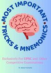 mnemonics for UPSC exam: most important tricks & mnemonics book for UPSC IAS prelims Exam