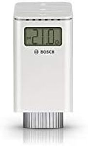 Bosch Smart Home radiator thermostat, heating thermostat with app function, compatible with Amazon Alexa, Apple HomeKit, Google Home