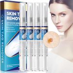 4 PCS Updated Skin Tag Liquid/Skin Tag Tags for All Skin Types Exclusive Formula Safe and Effective(3ml*4)
