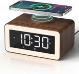 5 in 1 Alarm Clocks Bedside with Wi