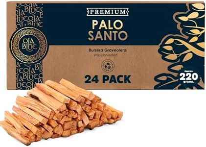 Palo Santo Smudging Sticks (Approx 240 Grams|8 Oz) from Peru -100% Natural Incense, Premium High Resin for Spiritual Cleansing-Substantially Hand-Picked Ethically Wild Harvested-Sustainable Packaging