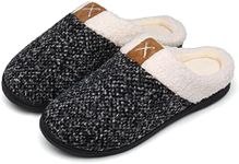 UBFEN Womens Mens Slippers Memory F