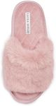 Laura Ashley Ladies Open Toe Plush 