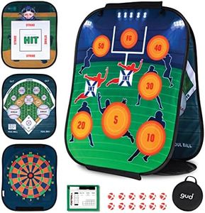 GUD Football, Baseball & Darts Sports Games Toy, Yard Lawn Outdoor & Indoor Birthday Gifts Target Football Toy, Kids Set, Toss Toys, Boys Gifts Year Old Ages