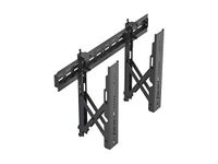 Monoprice Entegrade Series Specialty Menu Board TV Wall Mount Bracket with Push-to-Pop-Out - Max Weight 99lbs Extension Range of 2.4in to 8in VESA Patterns Up to 600x400 Security Brackets