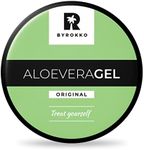 BYROKKO Aloe Vera Gel (215 ml), Fast-Absorbing After-Tanning Cooling Gel, Deeply Hydrates, Regenerates and Prevents Peeling, Natural Aftersun Skincare rich with Vitamins and Minerals