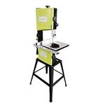 10-Inch Wood Band Saw 3.4 Amp 2-Speed Vertical Wood Bandsaw with Stand